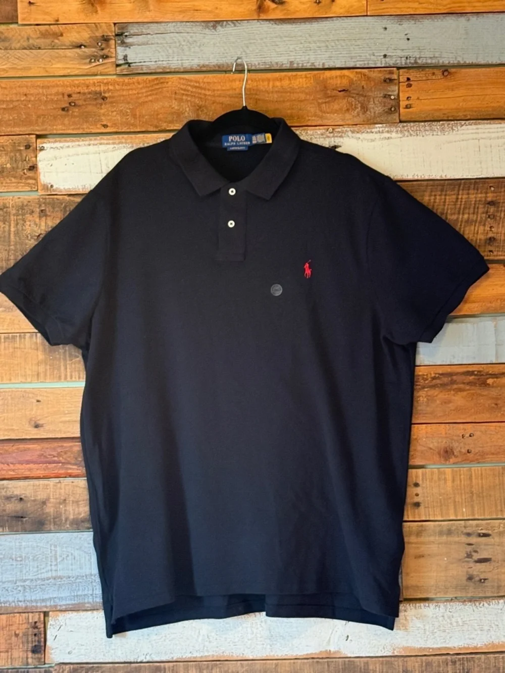 NWOT Polo Ralph Lauren Cotton Mesh Polo Shirt Custom Slim Fit